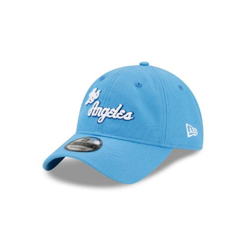 NBA Los Angeles Lakers Hardwood Classic Nights 9Twenty Adjustable (BGU5137) - Grey New Era Caps